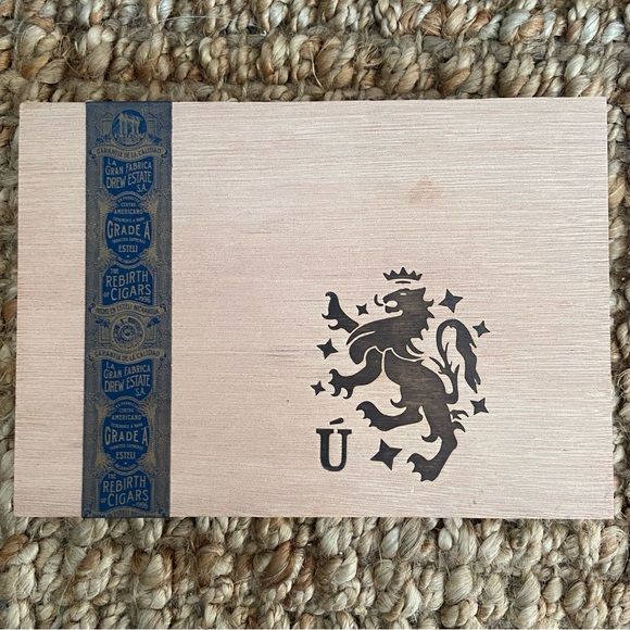 Empty Drew Estate Liga Privada ‘Dirty Rat’ Wood Cigar Box - Picture 2 of 6